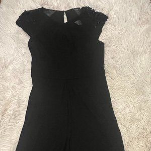 Black formal dress